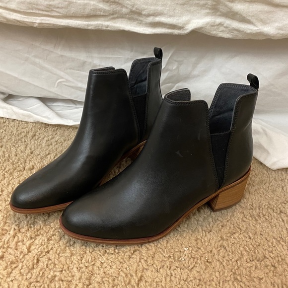 Dr. Scholl's Shoes - New black leather booties! Never worn